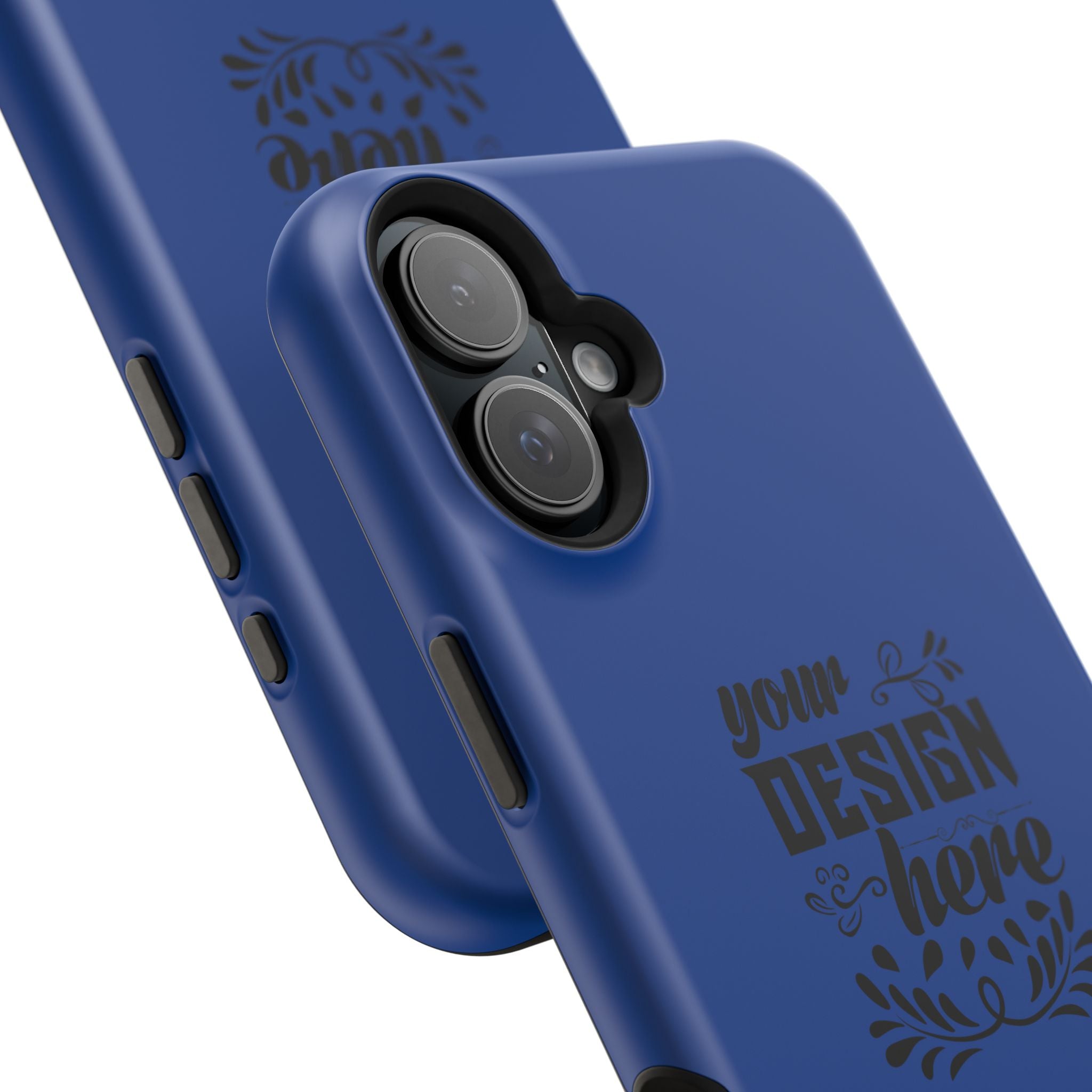 Customizable Magnetic Impact Resistant Phone Case Dual Layer Full Wrap