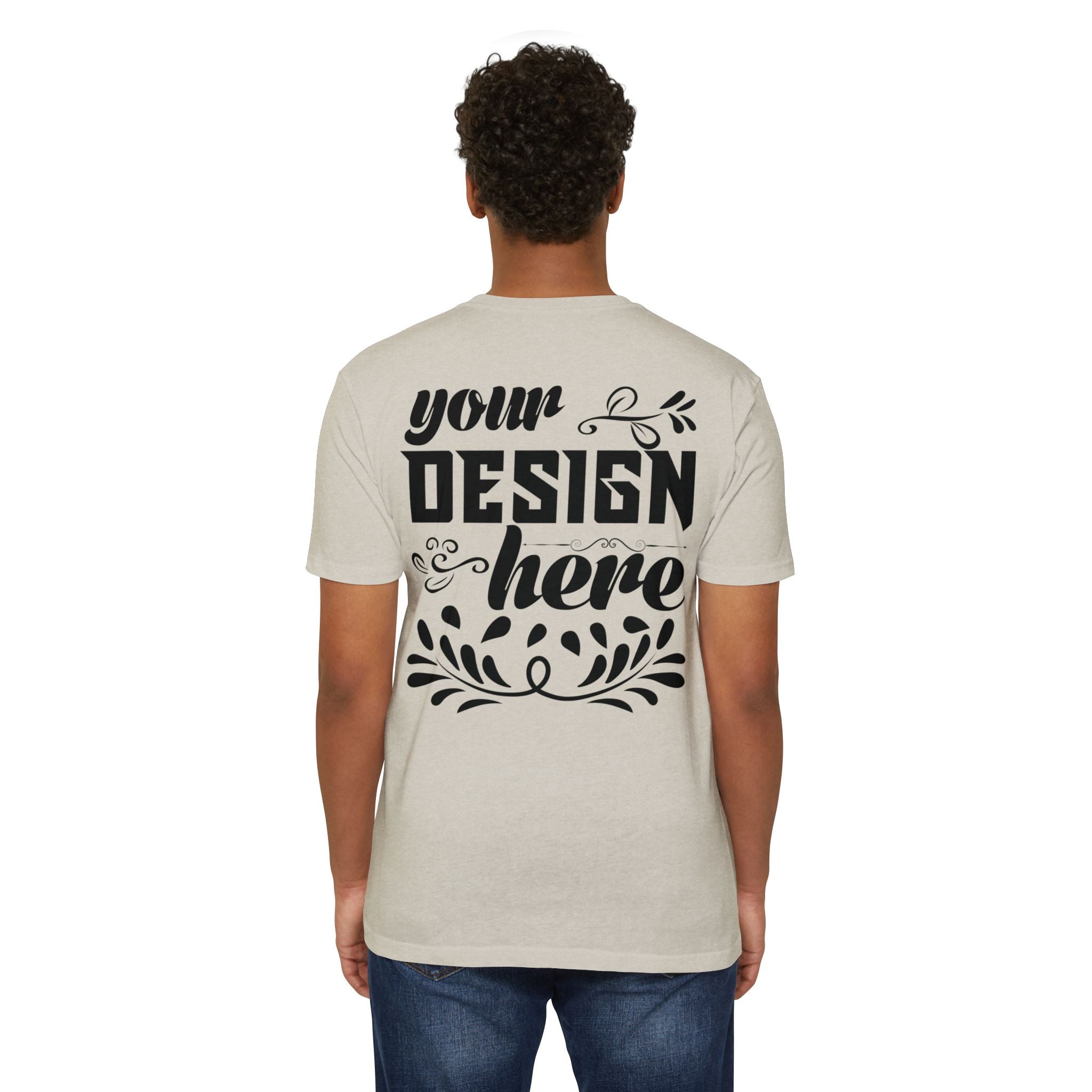 Customizable Next Level 6210 Unisex CVC Jersey T-Shirt