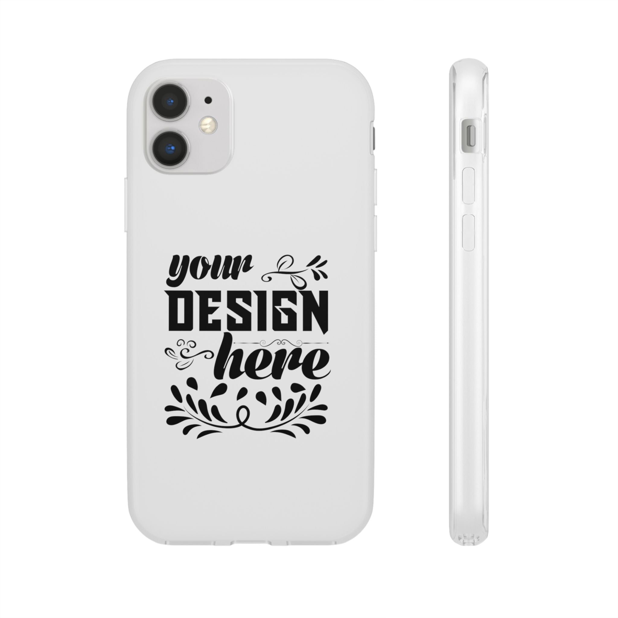 Customizable Flexi TPU Phone Case Slim Matte Protective Cover