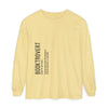 Comfort Colors 6014 Unisex  Long Sleeve T-Shirt | Booktrovert Graphic Print