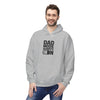 Gildan SF500 Fleece Hoodie | Dad Mode Always On Graphic Print