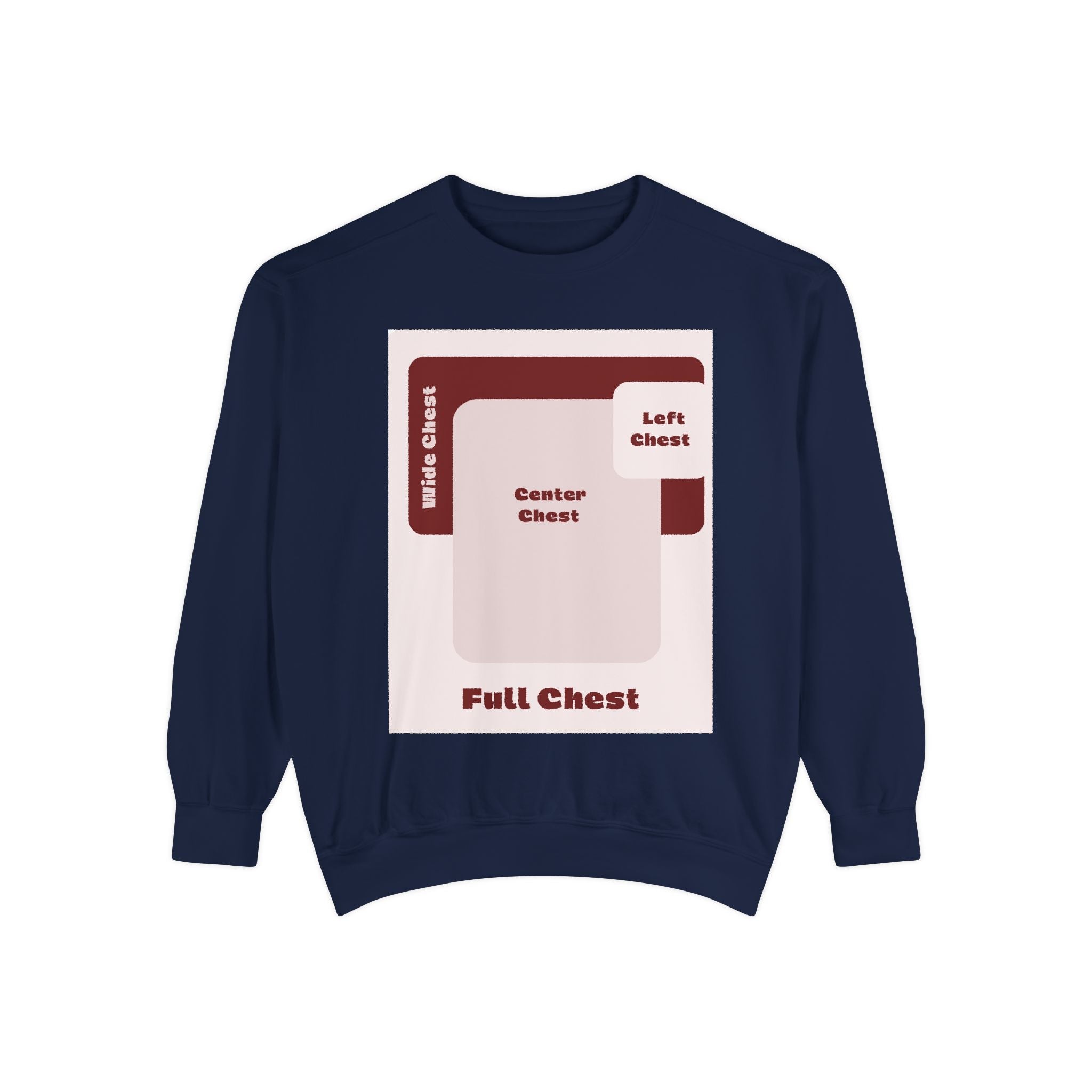 Customizable Comfort Colors 1566 Unisex Garment Dyed Sweatshirt DTG Custom Design