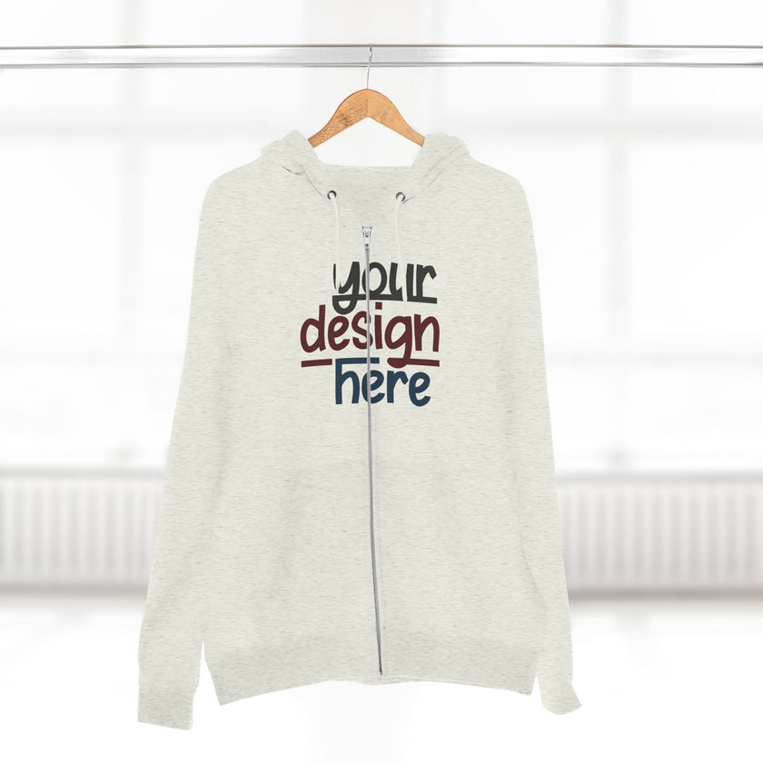 Customizable Lane Seven LS14003 Unisex Zip Hoodie