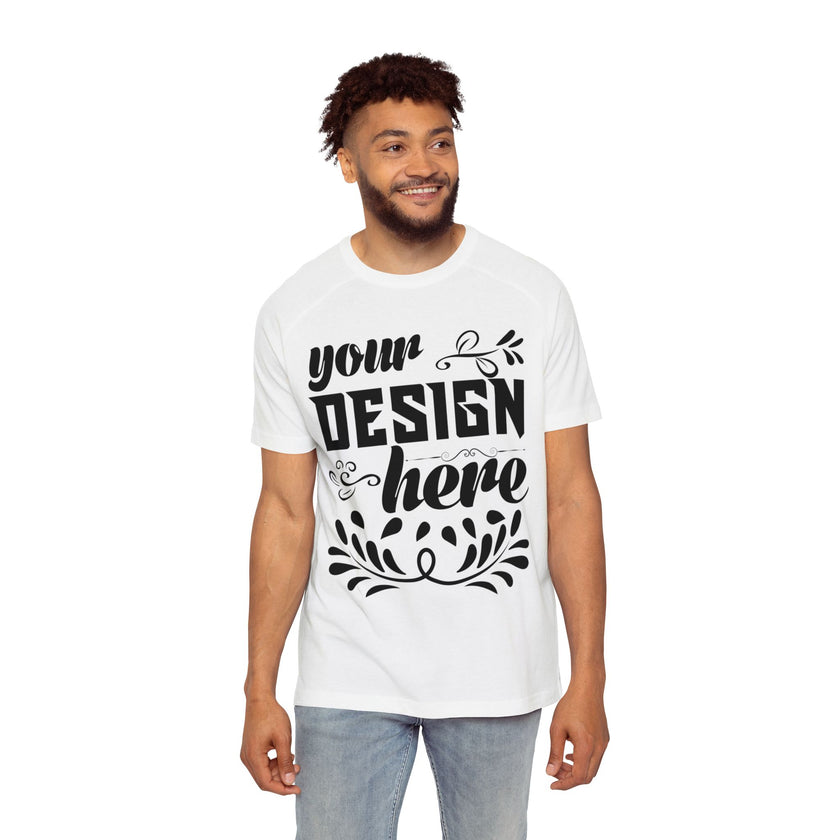 Customizable Bella+Canvas 3201 Mens Raglan T Shirt Relaxed Fit