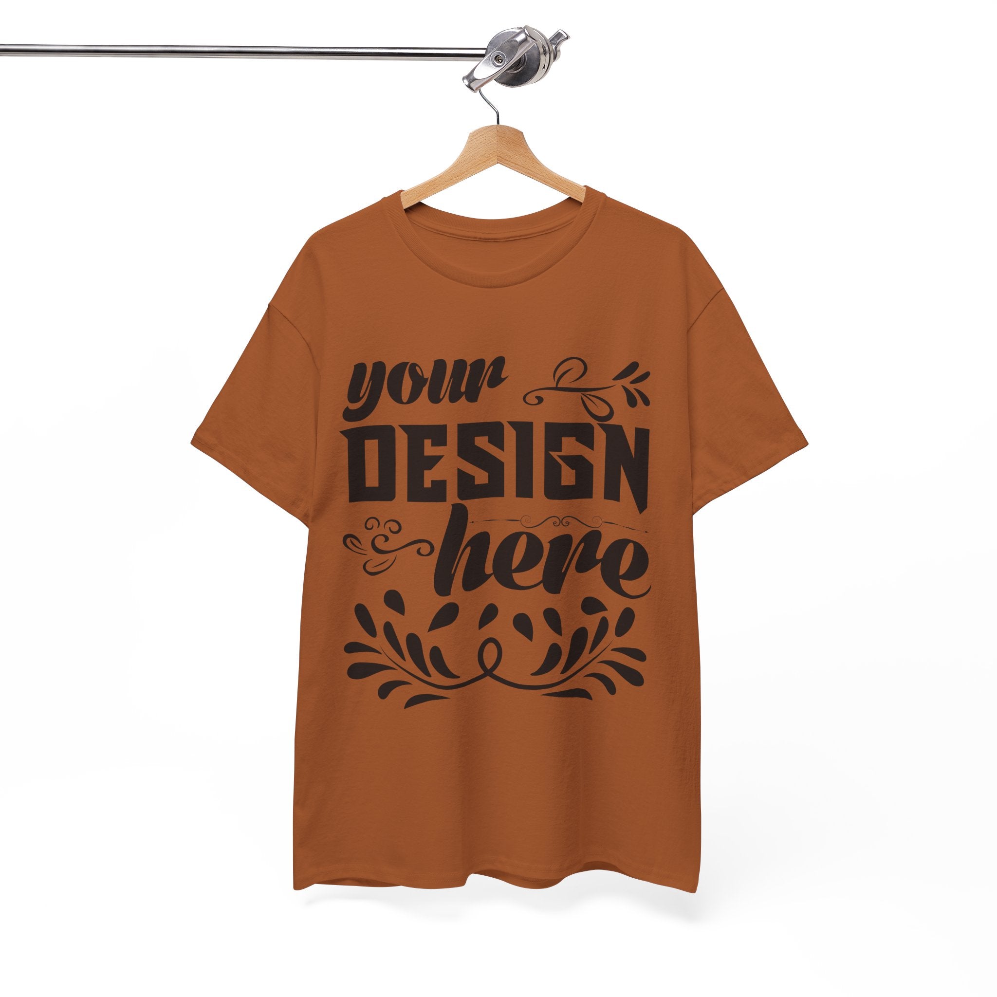 Customizable Gildan 5000 Unisex Heavy Cotton T-Shirt Classic Fit