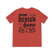 Customizable Bella+Canvas 3413 Unisex Triblend T-Shirt Retail Fit