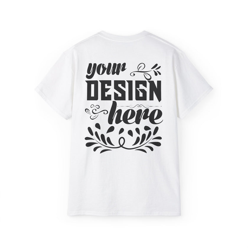 Customizable Gildan 2000 Unisex Ultra Cotton Crew Neck T-Shirt