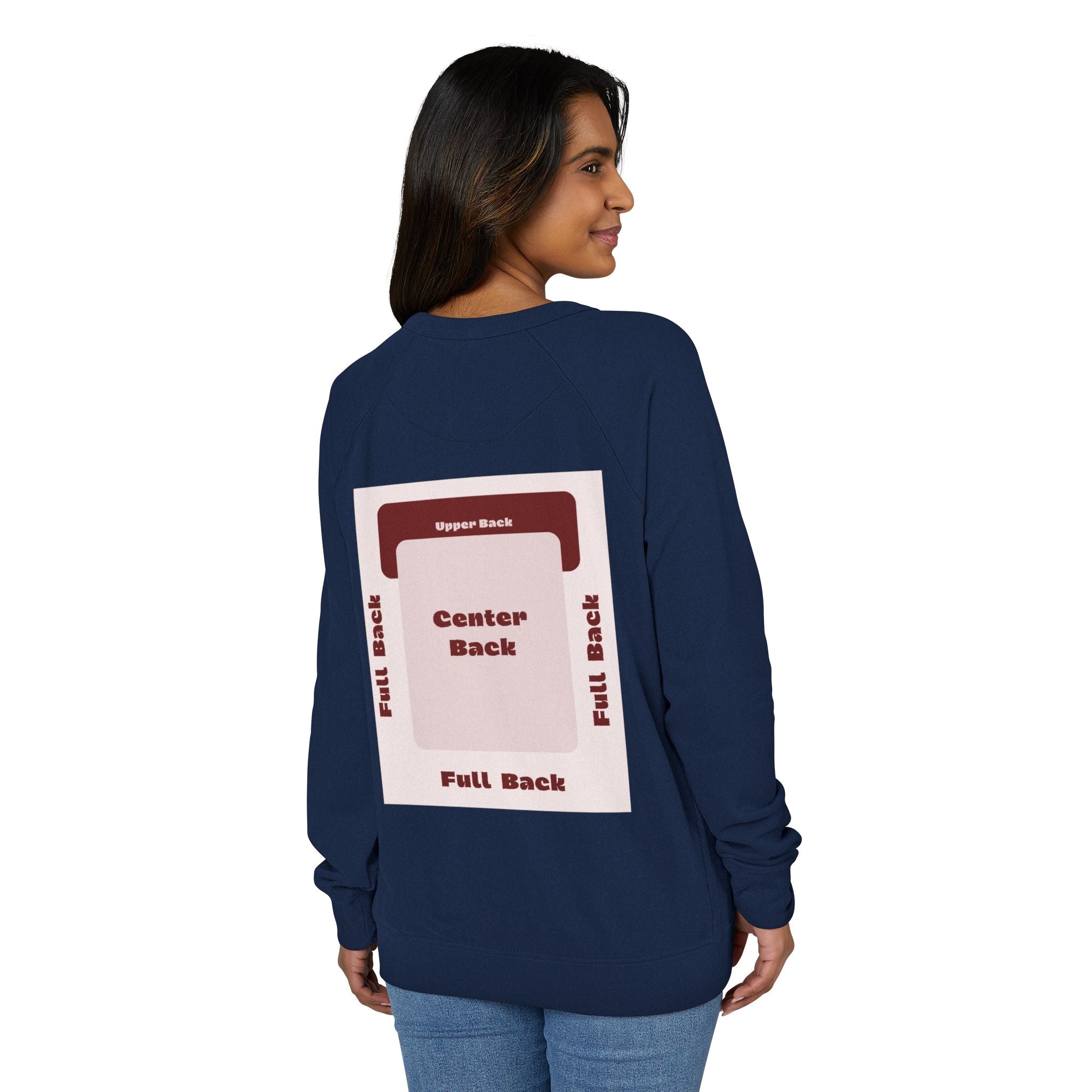 Customizable Lane Seven LS13004 Unisex French Terry Raglan Crewneck