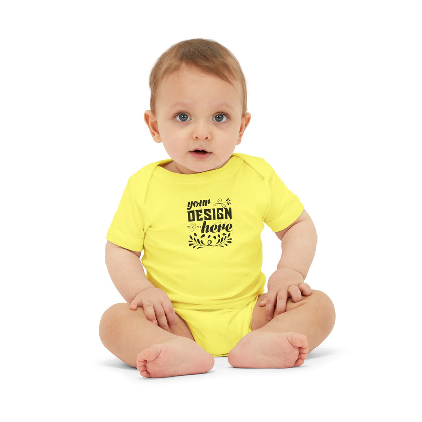 Customizable Bella+Canvas 100B Infant Jersey One Piece Bodysuit