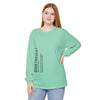 Comfort Colors 6014 Unisex  Long Sleeve T-Shirt | Booktrovert Graphic Print