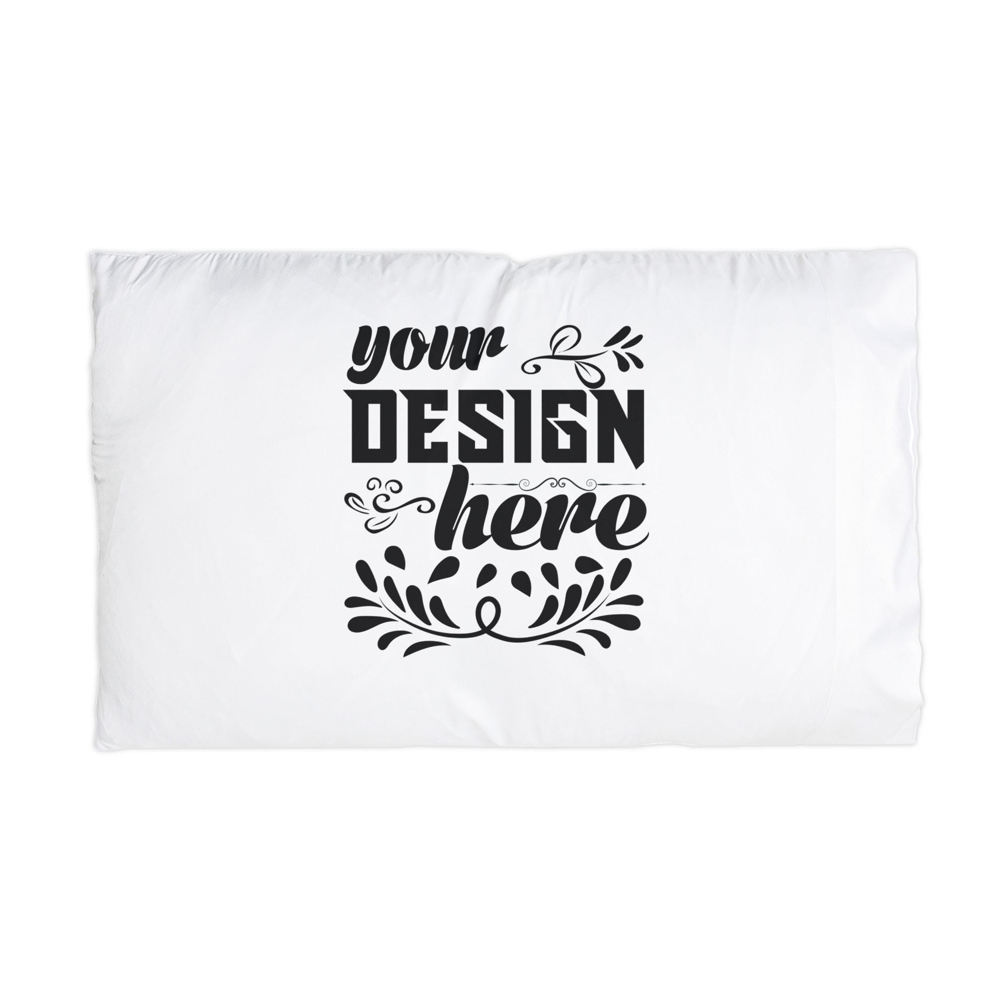 Customizable Microfiber Pillowcase 20x30 Double-Sided Sublimation Print