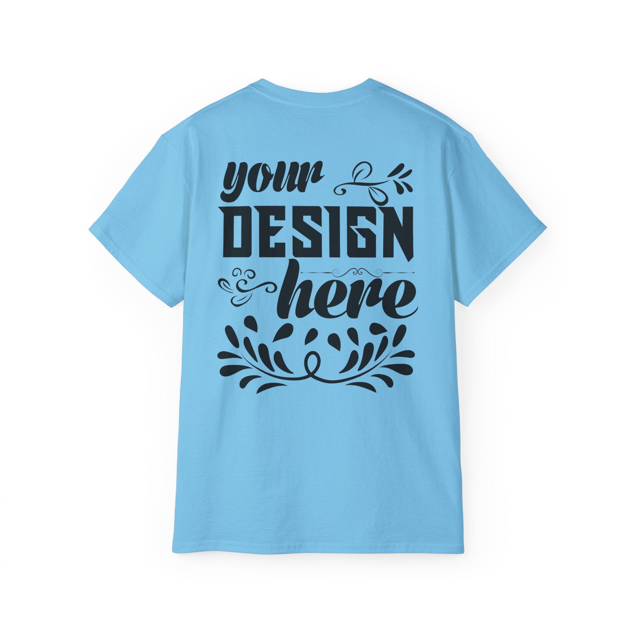 Customizable Gildan 2000 Unisex Ultra Cotton Crew Neck T-Shirt