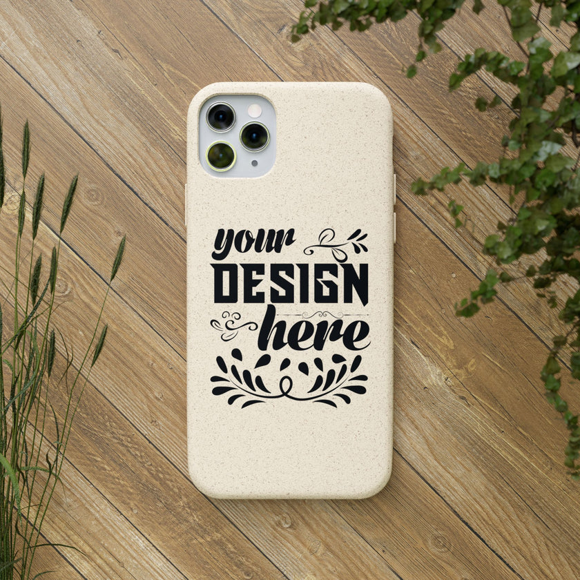 Customizable Biodegradable Phone Case Matte Finish Wireless Charging