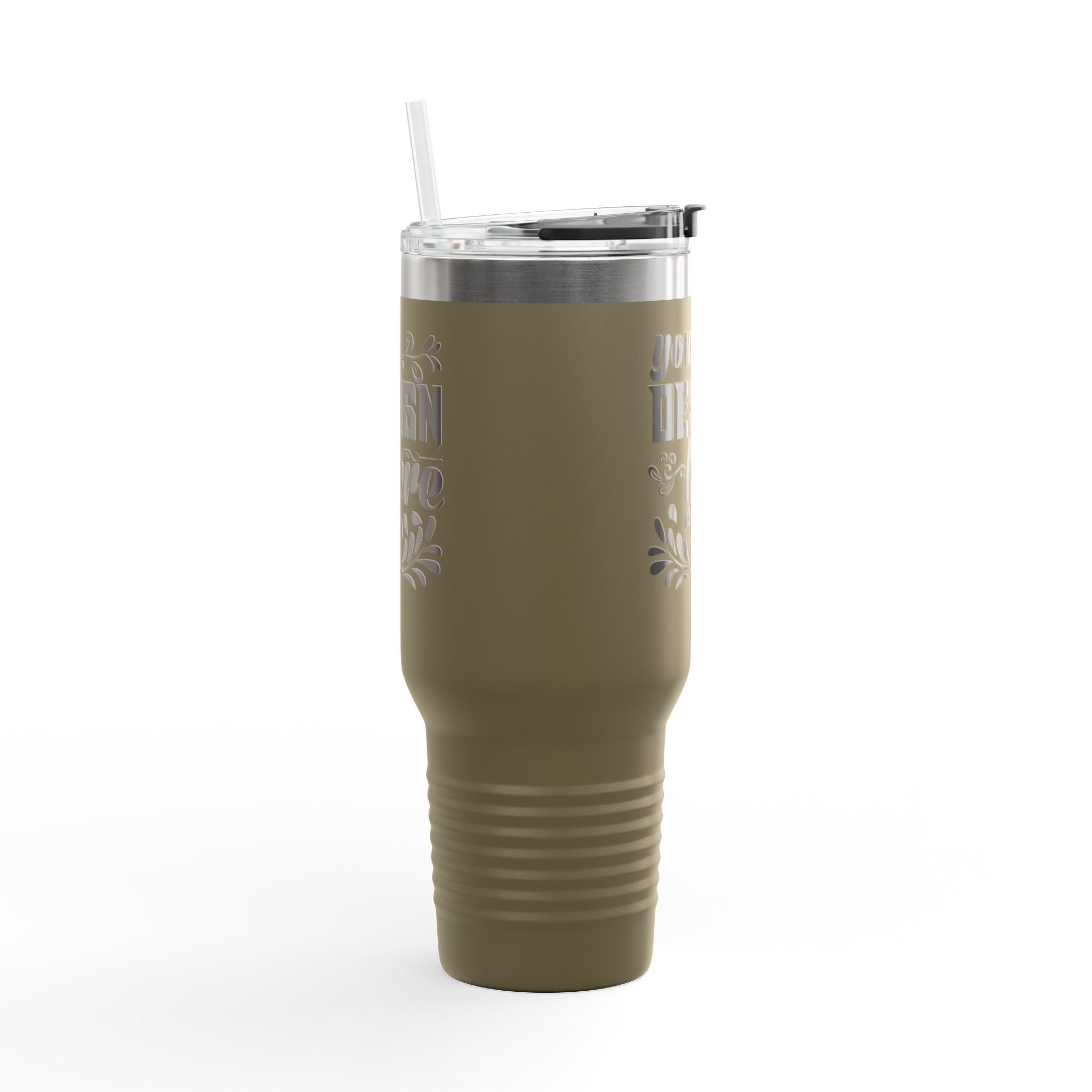 Customizable Polar Camel 40oz Insulated Travel Mug with Handle and Straw (Best Seller)