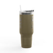 Customizable Polar Camel 40oz Insulated Travel Mug with Handle and Straw (Best Seller)