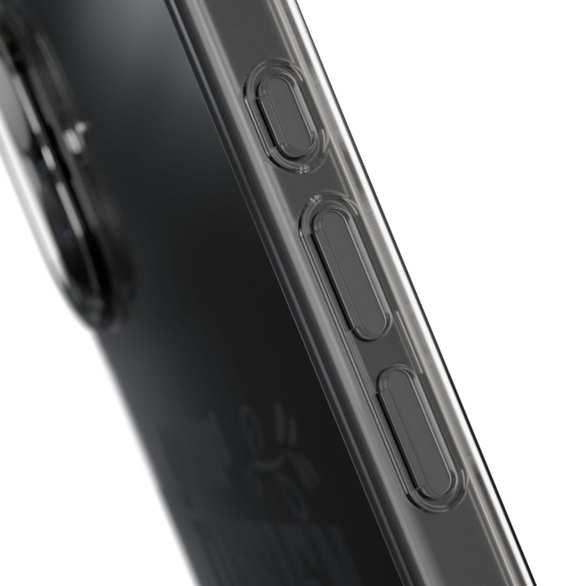 Customizable Clear Impact Resistant Phone Case With TPU Sides Wireless Ready