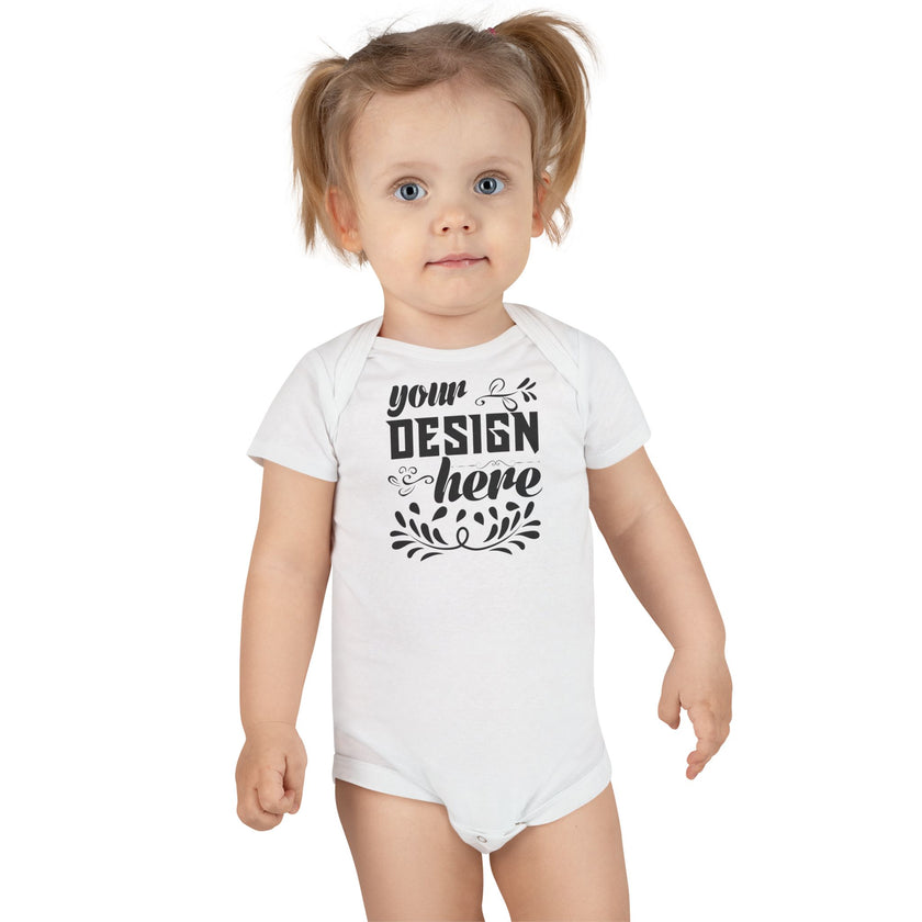 Customizable Gerber Childrenswear 1516A Organic Baby Bodysuit