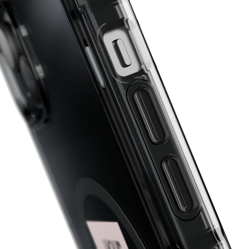 Customizable Magnetic Clear Impact Case With Air Cushioned Bumper Corners