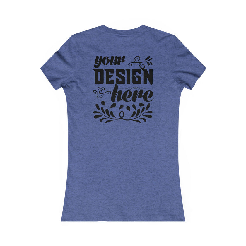 Customizable Bella+Canvas 6004 Womens Favorite Tee Slim Fit