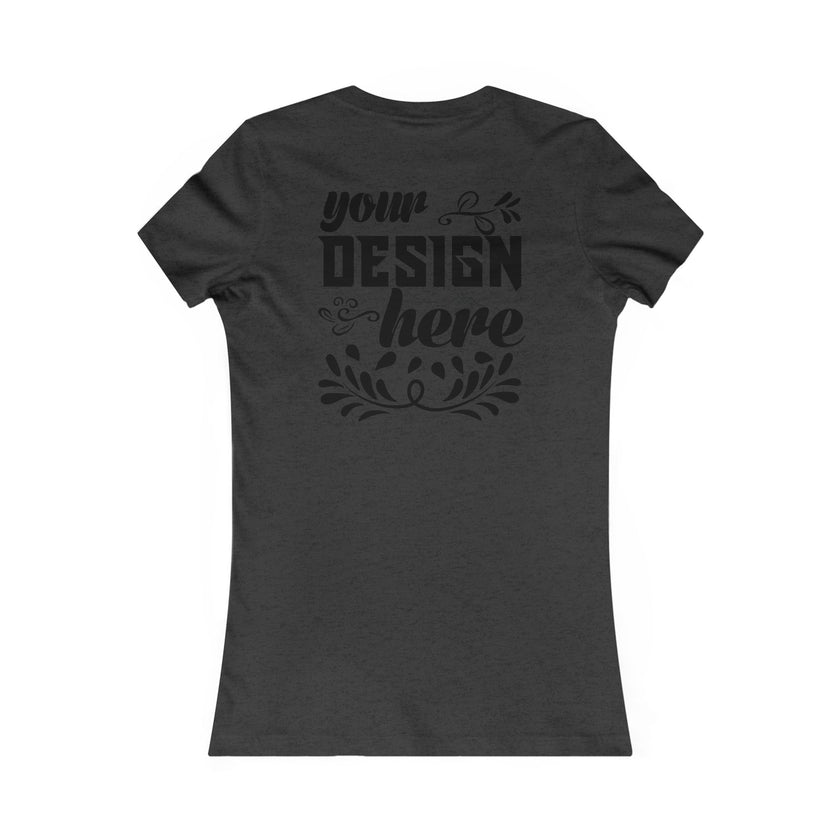 Customizable Bella+Canvas 6004 Womens Favorite Tee Slim Fit