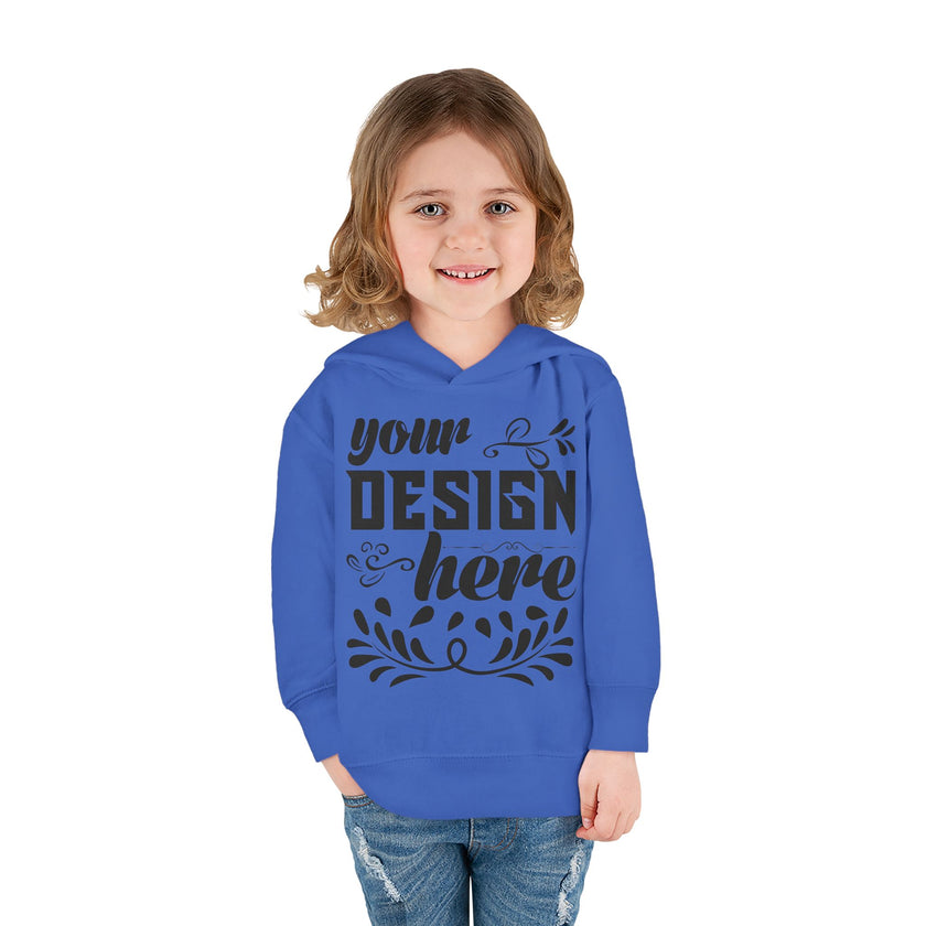 Customizable Rabbit Skins Toddler Pullover Fleece Hoodie DTG
