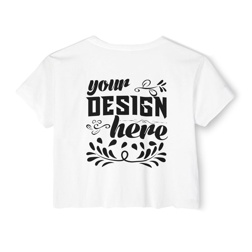 Customizable Next Level 5080 Womens Festival Crop Top