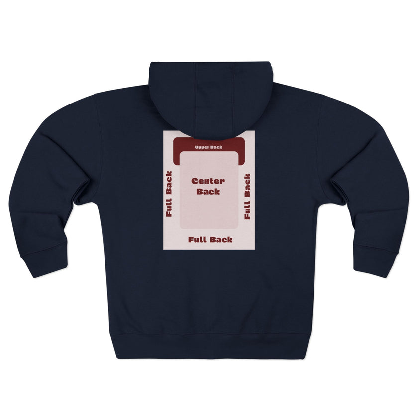 Customizable Lane Seven LS14003 Unisex Zip Hoodie