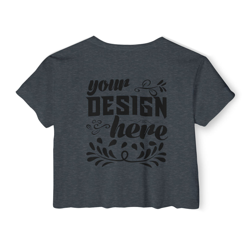 Customizable Next Level 5080 Womens Festival Crop Top