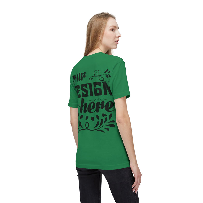 Customizable Bayside 5040 Unisex Midweight T-Shirt Made in US