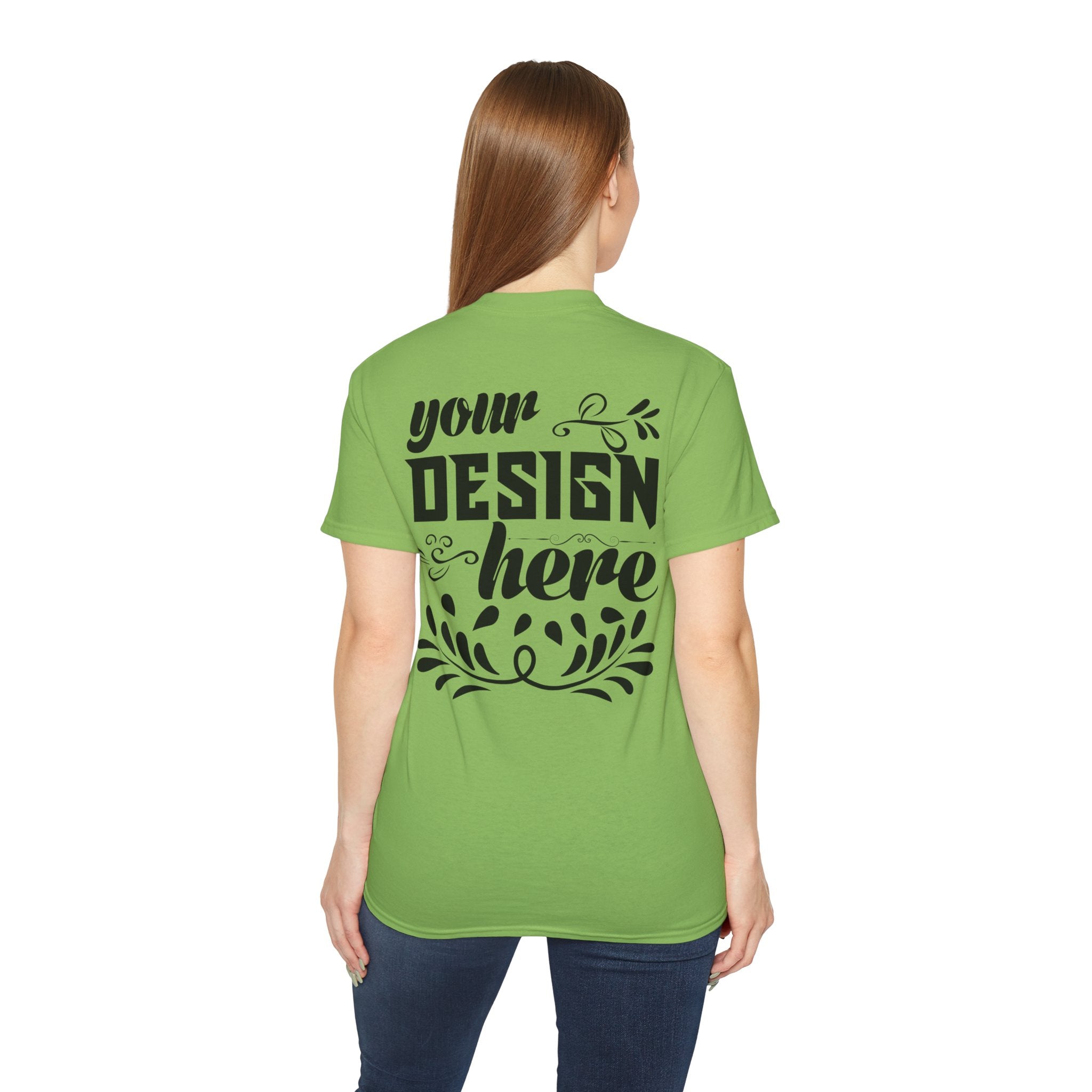 Customizable Gildan 2000 Unisex Ultra Cotton Crew Neck T-Shirt