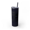Customizable Maars 20oz Skinny Tumbler with Straw Stainless Steel