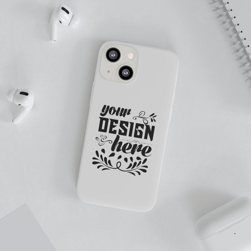 Customizable Flexi TPU Phone Case Slim Matte Protective Cover