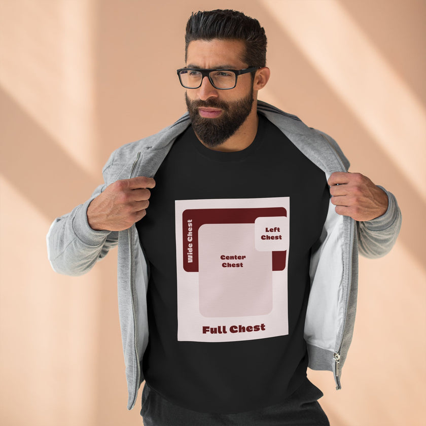 Customizable Lane Seven LS14004  Unisex Crewneck Sweatshirt DTG Design