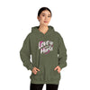 Gildan 18500 Unisex  Hooded Sweatshirt | Love Never Hurts Graphic Print