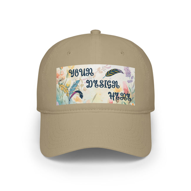 Customizable OTTO 18-253 Low Profile Cotton Baseball Cap