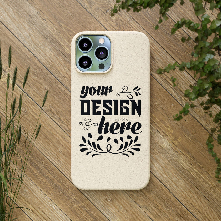 Customizable Biodegradable Phone Case Matte Finish Wireless Charging