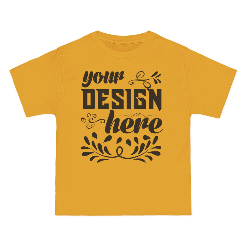 Customizable Hanes 5180 Beefy T Short Sleeve Cotton T-Shirt