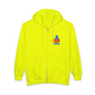 Gildan 18600 Unisex Full Zip Hoodie | Super Daddy Embroidery
