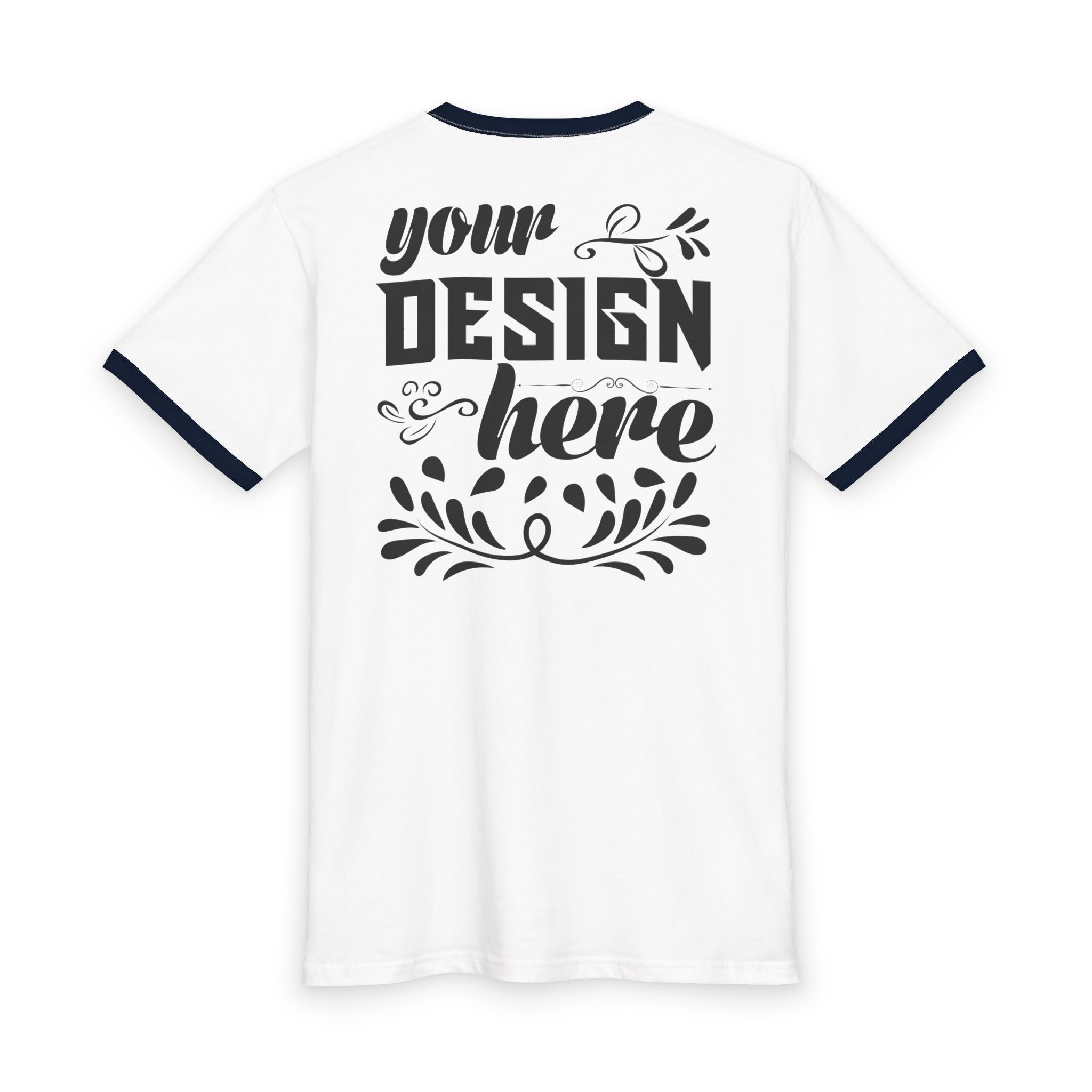 Customizable AS Colour 5053 Mens Staple Ringer T-Shirt Regular Fit