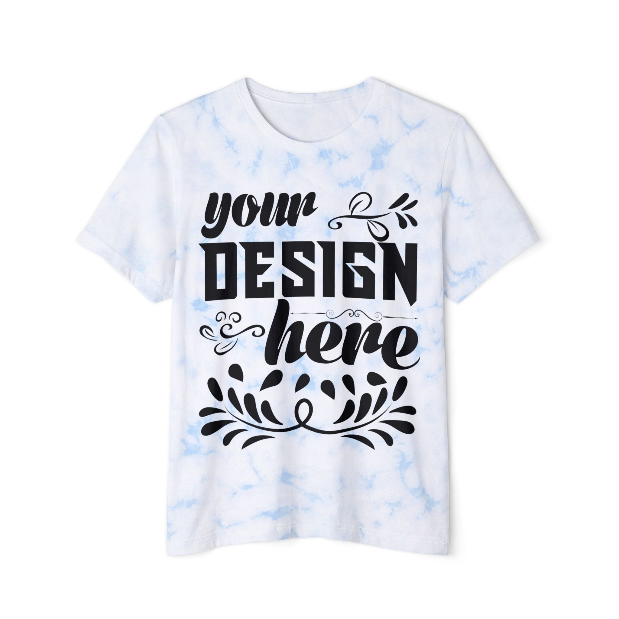 Customizable Bella+Canvas 3100RD Unisex FWD Tie Dyed T Shirt