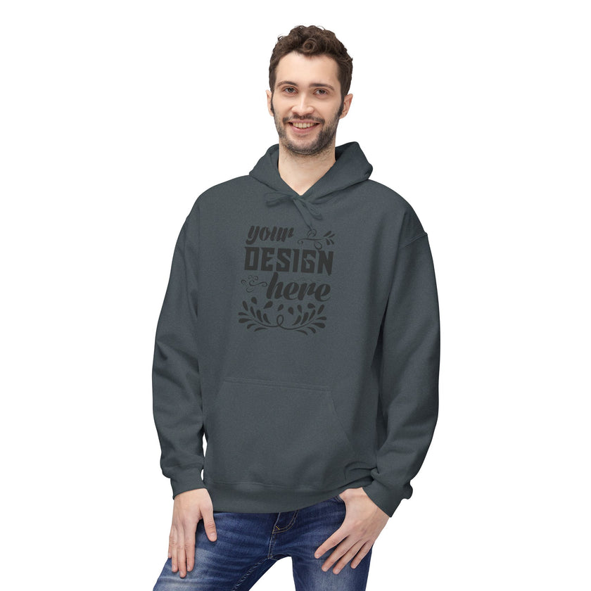 Customizable Gildan SF500 Unisex Midweight Softstyle Fleece Hoodie