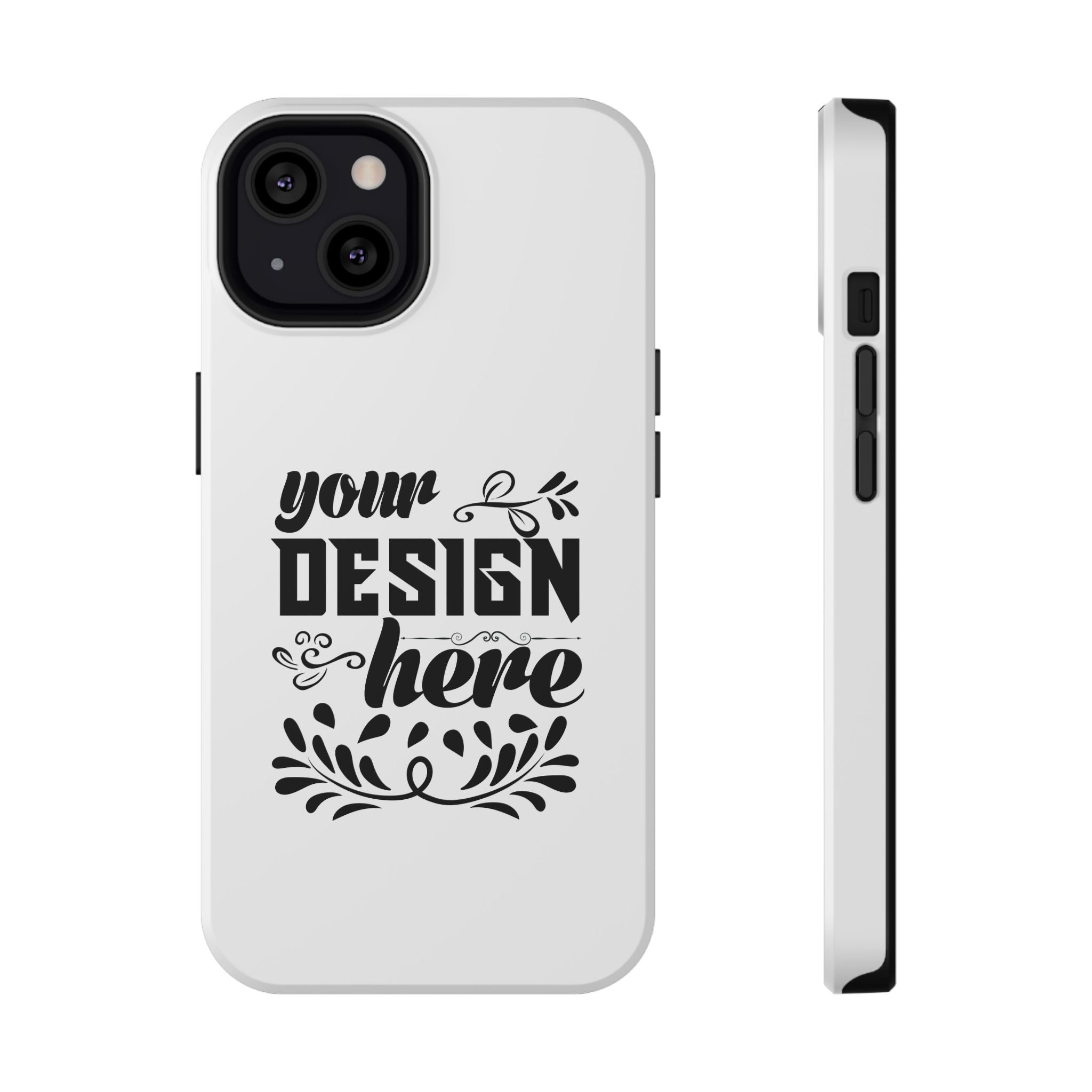 Customizable Impact Resistant Phone Case Dual Layer With Matte Or Glossy