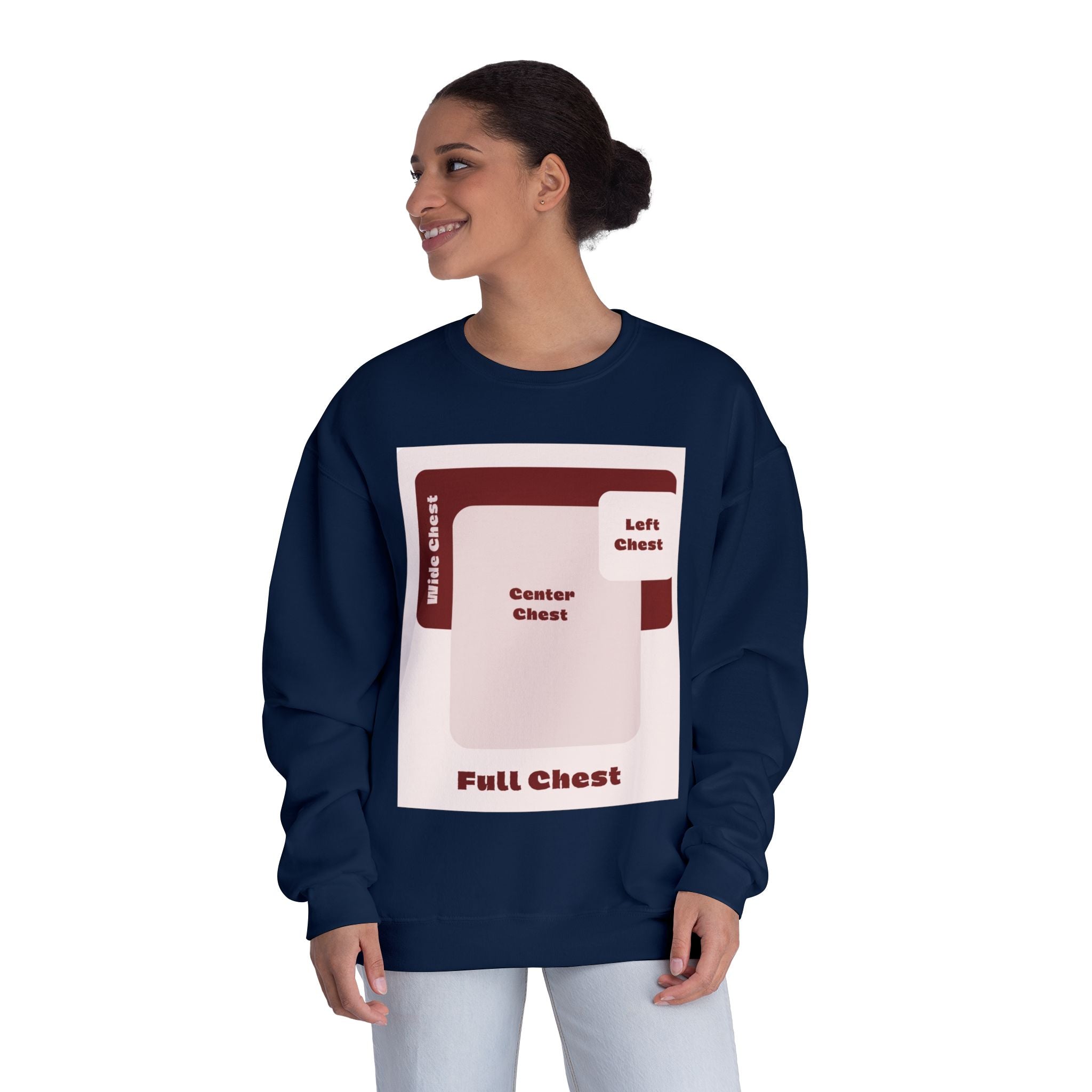 Customizable Unisex NuBlend Crewneck Sweatshirt DTG Print