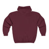 Gildan 18600 Unisex Full Zip Hoodie | Super Daddy Embroidery