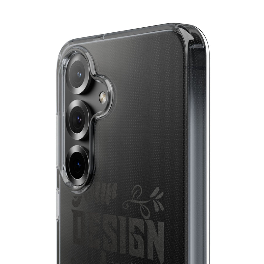 Customizable Clear Impact Resistant Phone Case With TPU Sides Wireless Ready