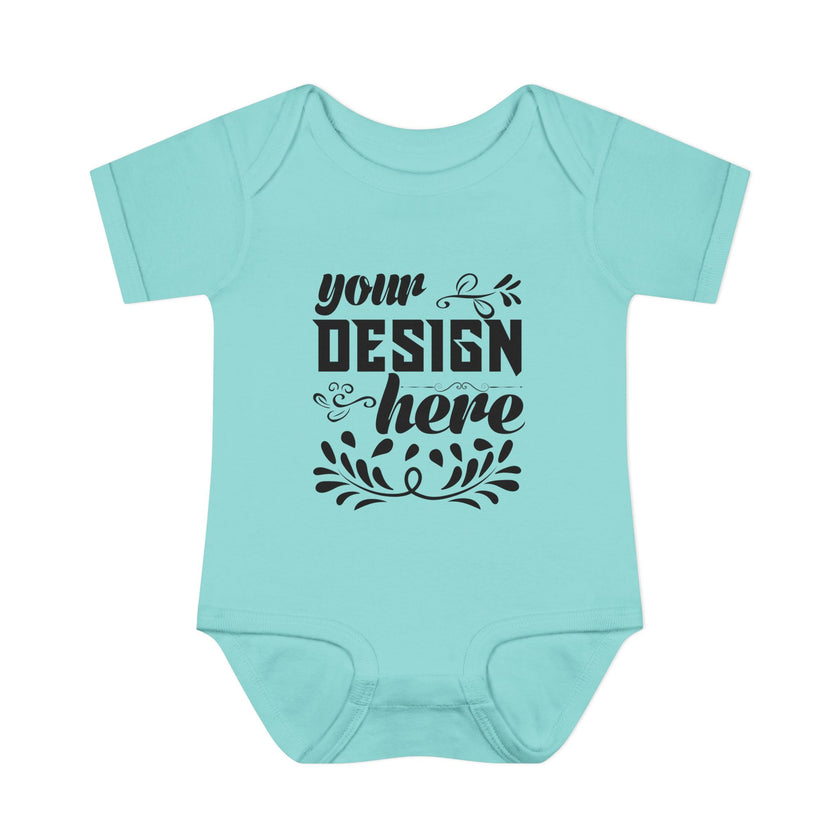 Customizable Infant Baby Rib Bodysuit Rabbit Skins 4400 Unisex