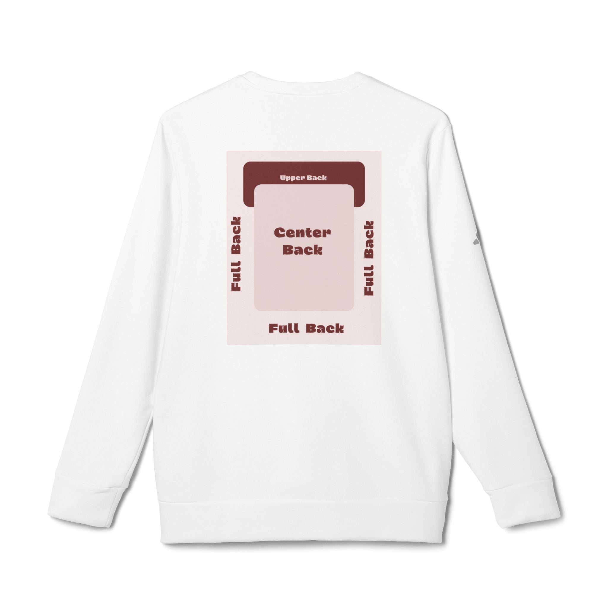 Customizable Adidas A434 Unisex Fleece Crewneck Sweatshirt