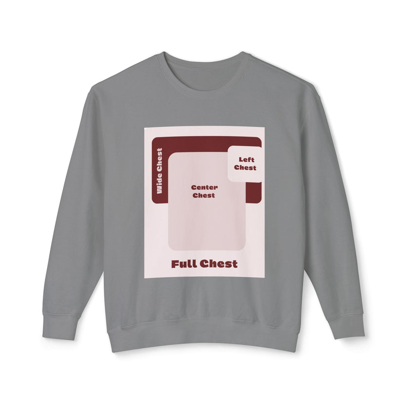 Customizable Comfort Colors 1466 Unisex Lightweight Crewneck DTG Design