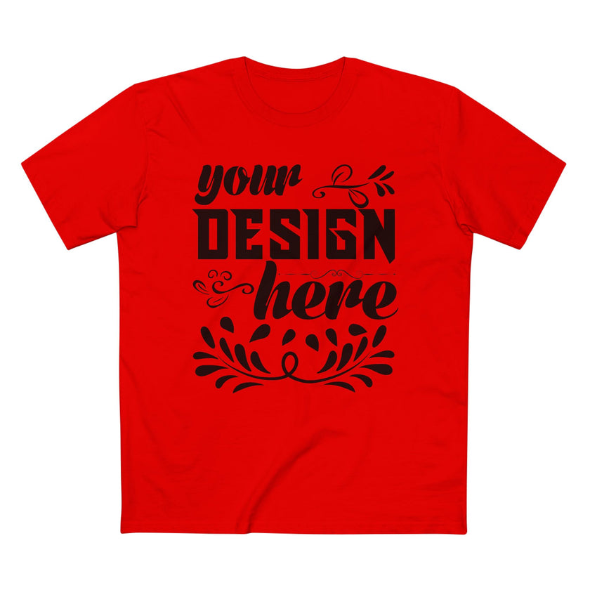 Customizable AS Colour 5001 Adult Unisex Staple Crew Neck Short Sleeve T-Shirt