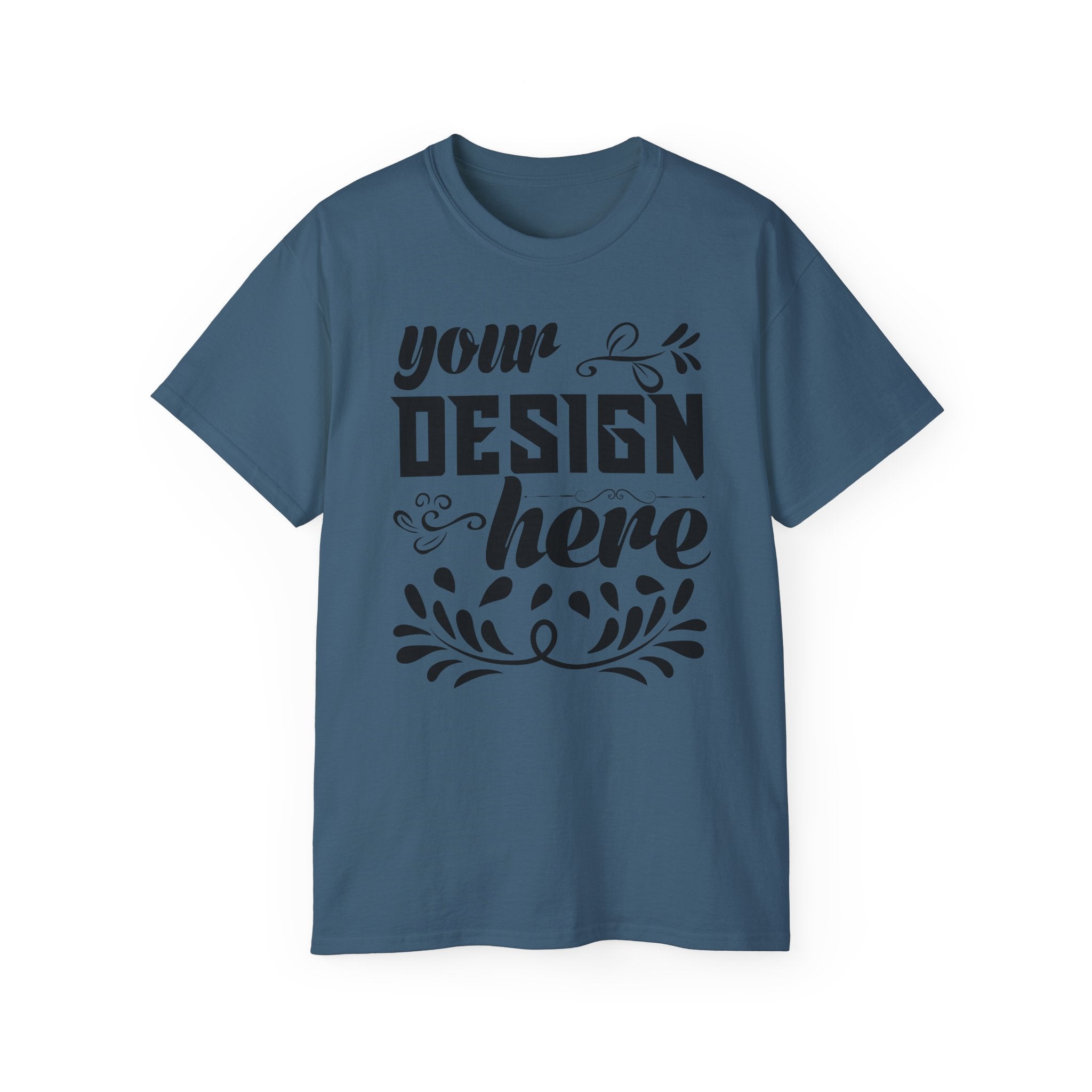 Customizable Gildan 2000 Unisex Ultra Cotton Crew Neck T-Shirt